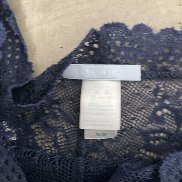 Eberjey Cheeky Lace Thong - Picture 2 of 3